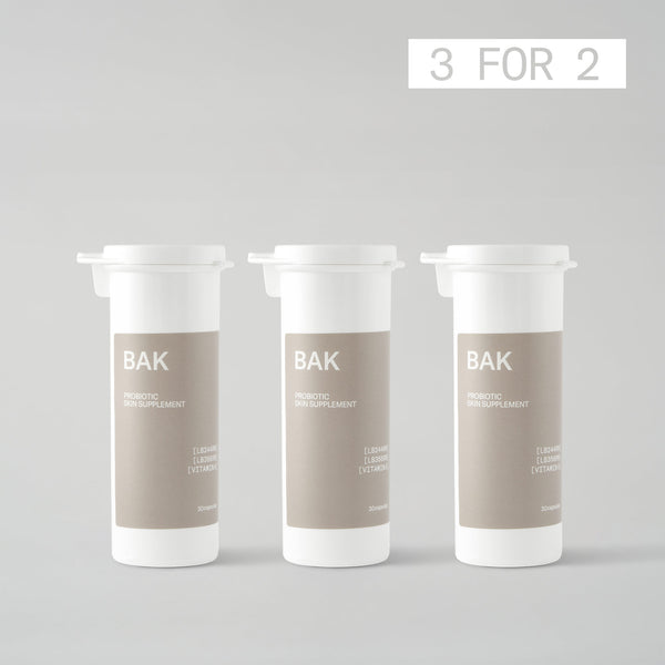 3-pack Probiotic skin supplement